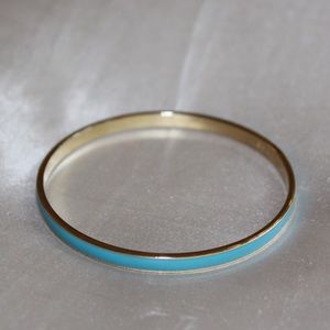 J. Crew Blue Enamel Bangle